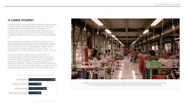 Chinese Brands Going Global 2022: quantity over quality, and the long road to brand equity — page 23