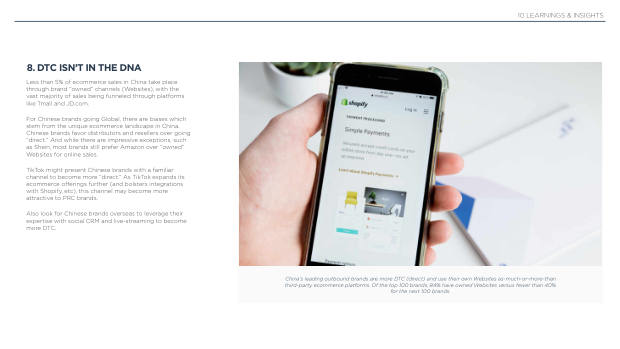 Chinese Brands Going Global 2022: quantity over quality, and the long road to brand equity — page 27