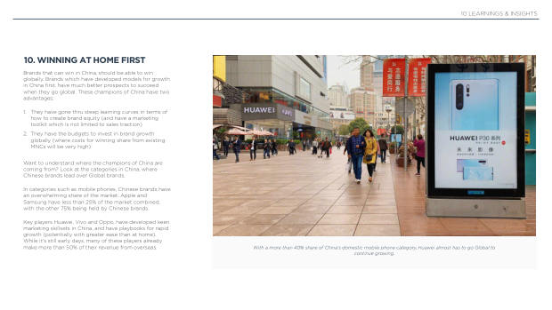 Chinese Brands Going Global 2022: quantity over quality, and the long road to brand equity — page 29