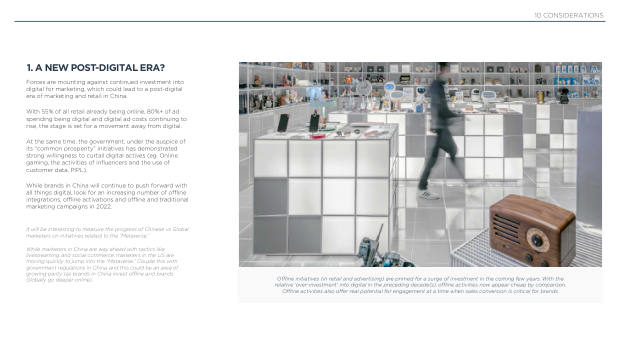 2022 China Marketing & Media Trends: regulation, walled gardens, and a surge in local brands — page 23
