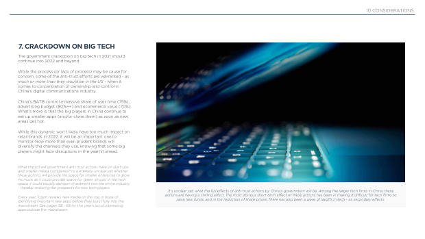 2022 China Marketing & Media Trends: regulation, walled gardens, and a surge in local brands — page 29
