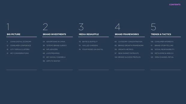 2022 China Marketing & Media Trends: regulation, walled gardens, and a surge in local brands — page 3