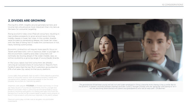 2024 China Marketing & Media Trends: marketing an inflection point into deflation — page 27