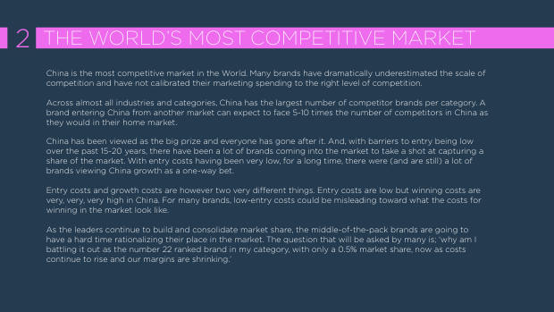 2020 China Marketing Trends: the year category leaders pull away from the pack — page 35