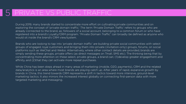 2020 China Marketing Trends: the year category leaders pull away from the pack — page 73