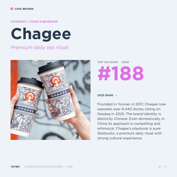 China's Culture Class: ten Chinese consumer brands earning genuine cool — page 10