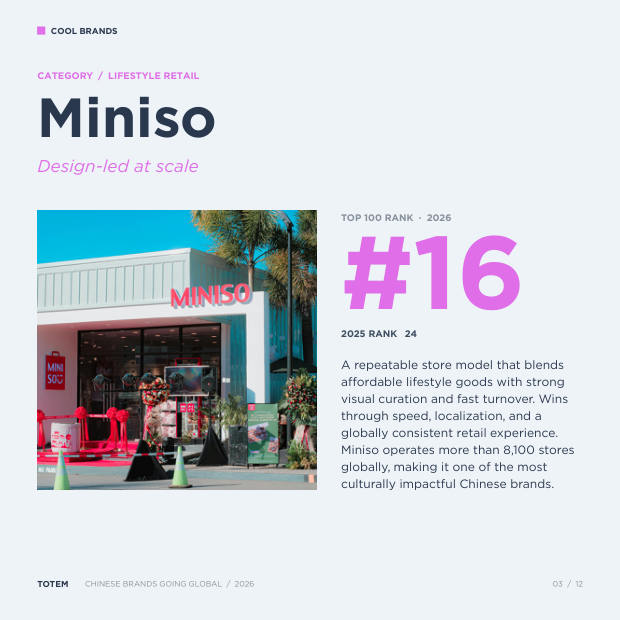 China's Culture Class: ten Chinese consumer brands earning genuine cool — page 3