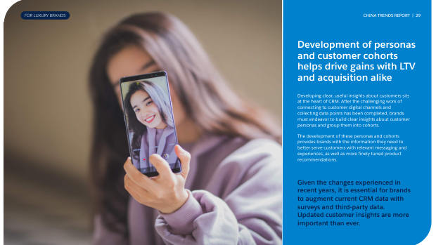 China Trend Report for Luxury Brands 2023: graduating from private traffic to CRM — page 29