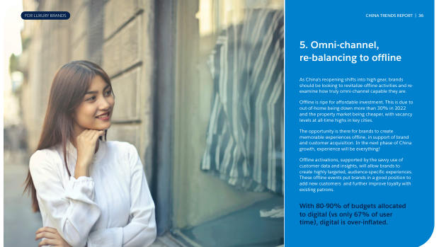 China Trend Report for Luxury Brands 2023: graduating from private traffic to CRM — page 36