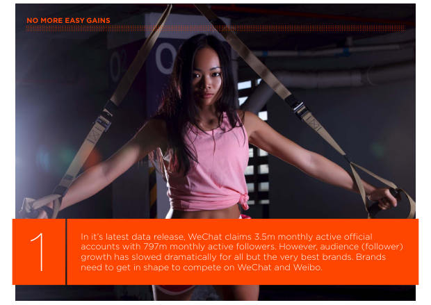 2018 Social Marketing in China: the end of easy gains, and the shift to paid — page 26