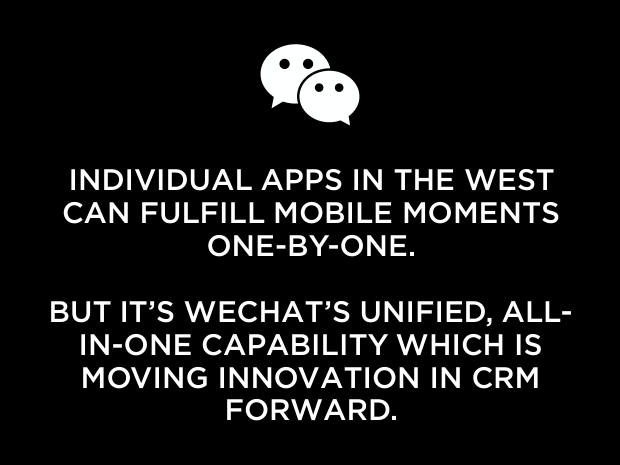 WeChat: The Future of Social CRM — one app, a unified view of the customer — page 11