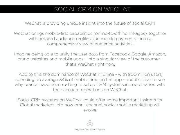 WeChat: The Future of Social CRM — one app, a unified view of the customer — page 2